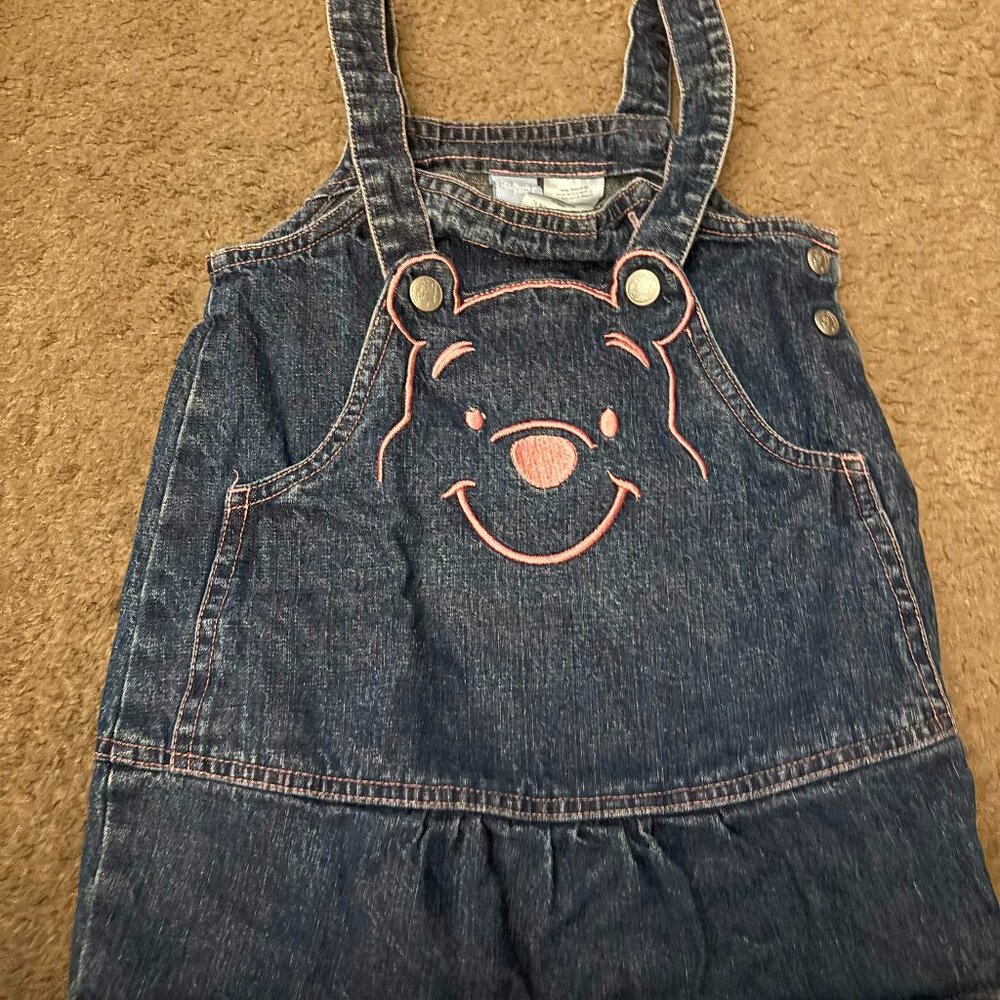 Disney Baby Winnie the Pooh Overall dress Size 24 months